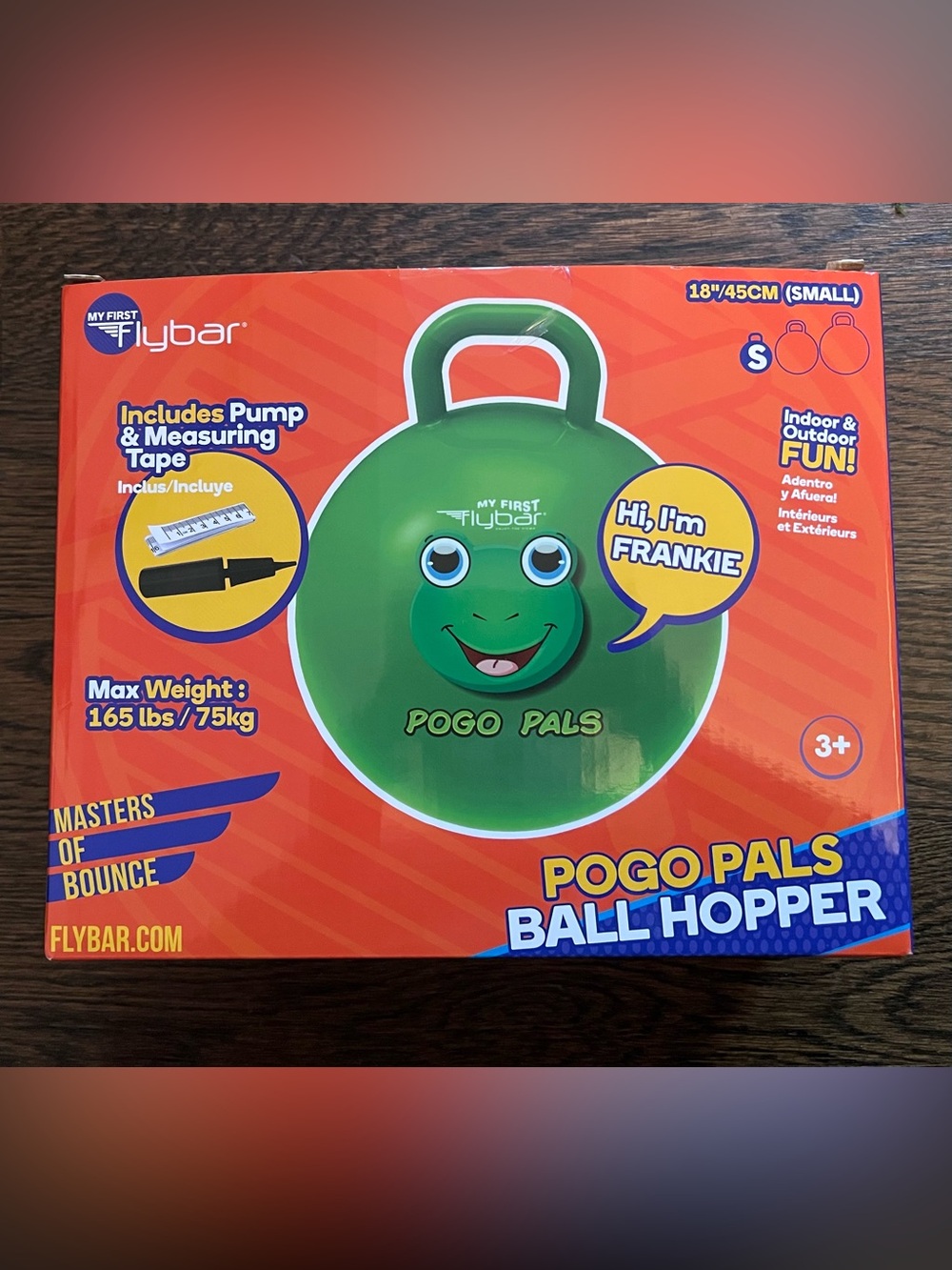 Flybar Pogo Pals Ball Hopper-green, small